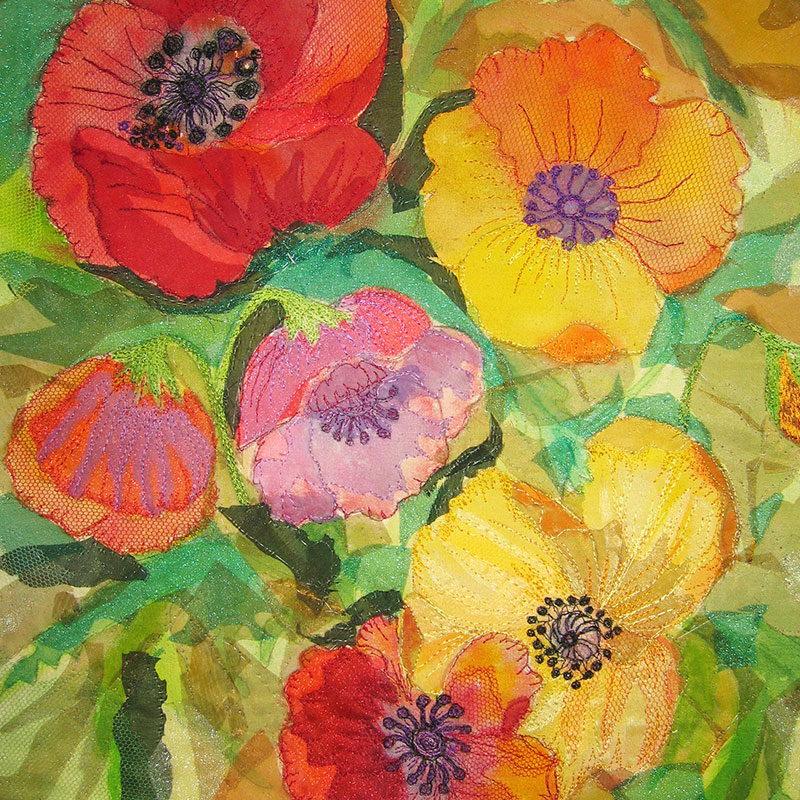 Ruth Blackford Embroidery Workshop Flora